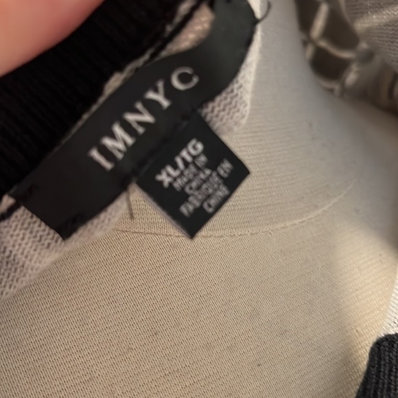 IMNYC black and white button cardigan - Picture 5 of 5